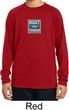 Kids Shirt Built Ford Tough Small Print Dry Wicking Long Sleeve Shirt