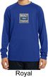 Kids Shirt Built Ford Tough Small Print Dry Wicking Long Sleeve Shirt