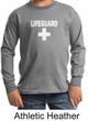 Kids Shirt Distressed Lifeguard Long Sleeve Tee T-Shirt