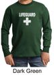 Kids Shirt Distressed Lifeguard Long Sleeve Tee T-Shirt