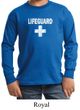 Kids Shirt Distressed Lifeguard Long Sleeve Tee T-Shirt