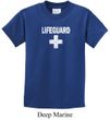 Kids Shirt Distressed Lifeguard Tee T-Shirt