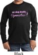 Kids Shirt Eat Sleep Breathe Gymnastics Long Sleeve Tee T-Shirt