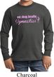Kids Shirt Eat Sleep Breathe Gymnastics Long Sleeve Tee T-Shirt