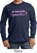 Kids Shirt Eat Sleep Breathe Gymnastics Long Sleeve Tee T-Shirt
