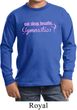 Kids Shirt Eat Sleep Breathe Gymnastics Long Sleeve Tee T-Shirt