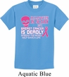 Kids Shirt Halloween Scary Breast Cancer Deadly Tee T-Shirt