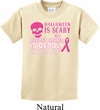 Kids Shirt Halloween Scary Breast Cancer Deadly Tee T-Shirt