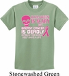 Kids Shirt Halloween Scary Breast Cancer Deadly Tee T-Shirt