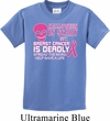 Kids Shirt Halloween Scary Breast Cancer Deadly Tee T-Shirt