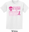 Kids Shirt Halloween Scary Breast Cancer Deadly Tee T-Shirt
