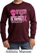 Kids Shirt Halloween Scary Cancer Deadly Long Sleeve Tee T-Shirt