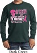 Kids Shirt Halloween Scary Cancer Deadly Long Sleeve Tee T-Shirt