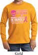 Kids Shirt Halloween Scary Cancer Deadly Long Sleeve Tee T-Shirt