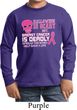 Kids Shirt Halloween Scary Cancer Deadly Long Sleeve Tee T-Shirt