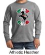 Kids Shirt Italian Stallion Long Sleeve Tee T-Shirt