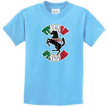 Kids Shirt Italian Stallion Tee T-Shirt
