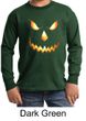 Kids Shirt Pumpkin Head Long Sleeve Tee T-Shirt