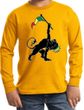 Kids Shirt Rasta Triangle Long Sleeve Tee T-Shirt