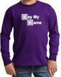Kids Shirt Say My Name Long Sleeve Tee T-Shirt