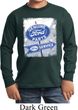 Kids Shirt Vintage Sign Genuine Ford Parts Long Sleeve Tee T-Shirt