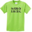 Kids Shirts Kind of a Big Deal Black Print Tee T-Shirt