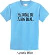 Kids Shirts Kind of a Big Deal Black Print Tee T-Shirt