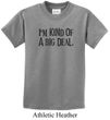 Kids Shirts Kind of a Big Deal Black Print Tee T-Shirt