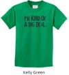 Kids Shirts Kind of a Big Deal Black Print Tee T-Shirt