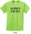 Kids Shirts Kind of a Big Deal Black Print Tee T-Shirt