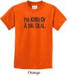 Kids Shirts Kind of a Big Deal Black Print Tee T-Shirt