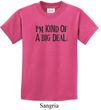 Kids Shirts Kind of a Big Deal Black Print Tee T-Shirt