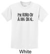 Kids Shirts Kind of a Big Deal Black Print Tee T-Shirt