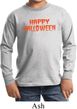 Kids Spooky Happy Halloween Youth Long Sleeve
