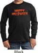 Kids Spooky Happy Halloween Youth Long Sleeve