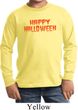 Kids Spooky Happy Halloween Youth Long Sleeve