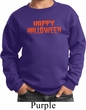 Kids Spooky Happy Halloween Youth Sweatshirt