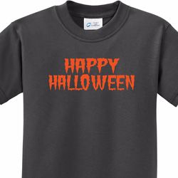 Kids Spooky Happy Halloween Youth T-shirt