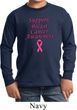 Kids Support Breast Cancer Awareness Youth Long Sleeve