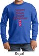 Kids Support Breast Cancer Awareness Youth Long Sleeve