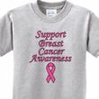 Kids Support Breast Cancer Awareness Youth T-shirt