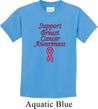 Kids Support Breast Cancer Awareness Youth T-shirt