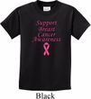 Kids Support Breast Cancer Awareness Youth T-shirt