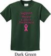 Kids Support Breast Cancer Awareness Youth T-shirt