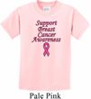 Kids Support Breast Cancer Awareness Youth T-shirt