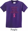 Kids Support Breast Cancer Awareness Youth T-shirt