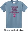Kids Support Breast Cancer Awareness Youth T-shirt