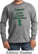 Kids Support Liver Cancer Awareness Youth Long Sleeve