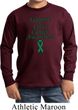 Kids Support Liver Cancer Awareness Youth Long Sleeve