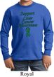 Kids Support Liver Cancer Awareness Youth Long Sleeve
